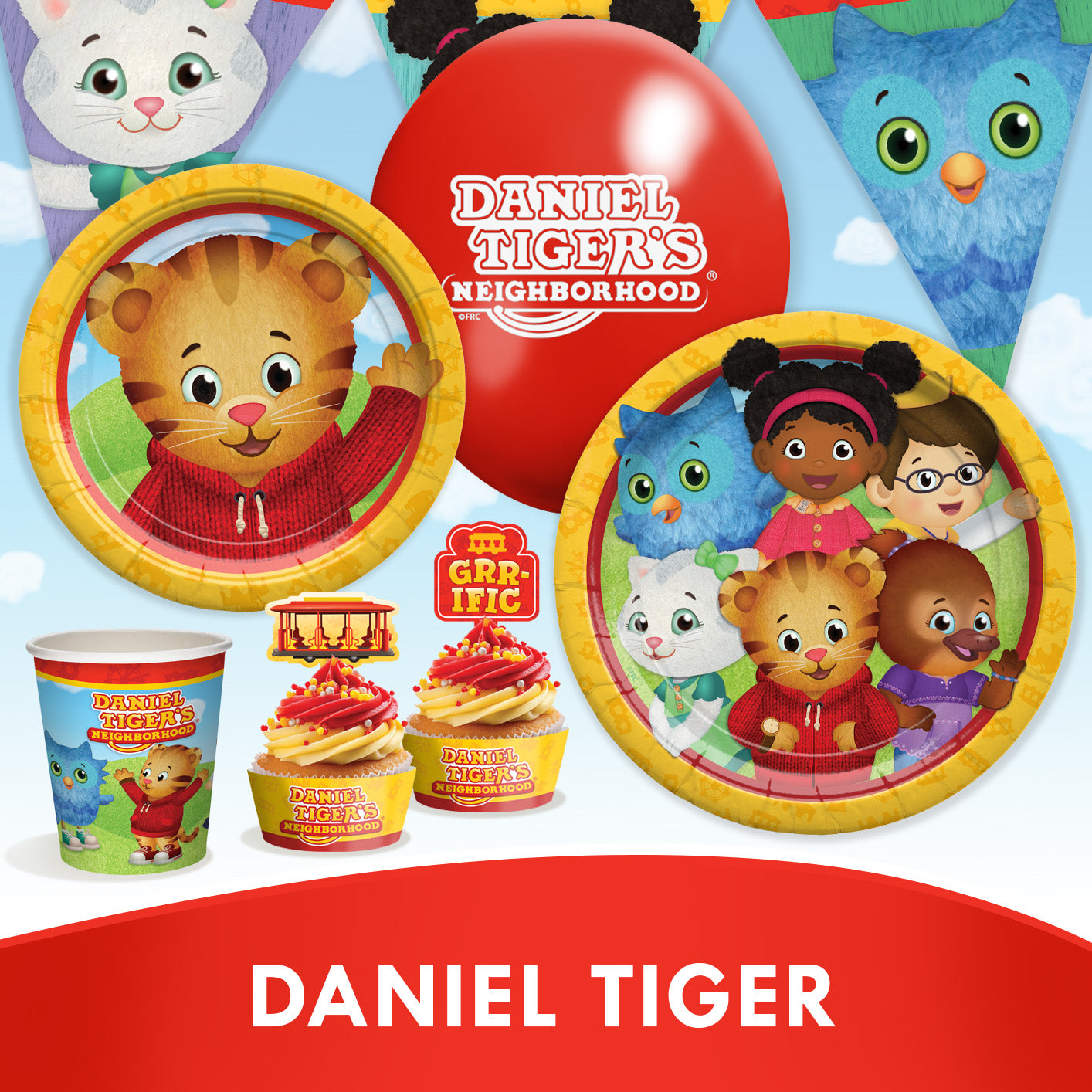 Daniel Tiger Party Supplies