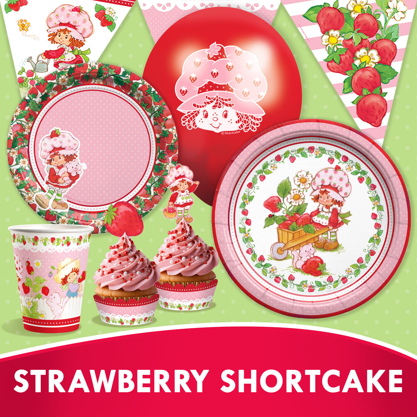 Strawberry Shortcake Party Supplies