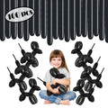 Black Twisting Balloons - Long Balloons