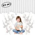 White Twisting Balloons - Long Balloons
