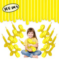Yellow Twisting Balloons - Long Balloons