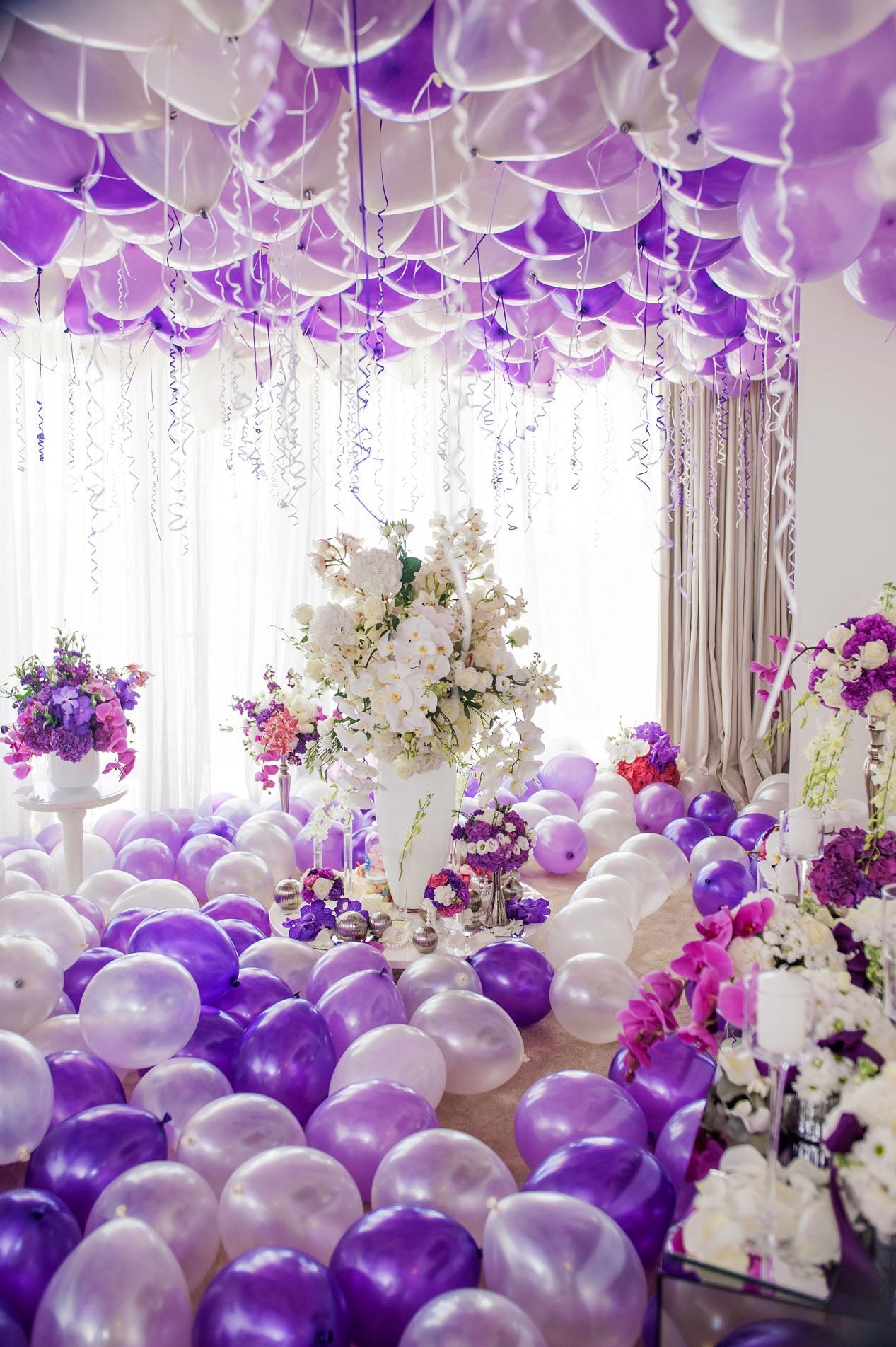 Pearlescent Purple Balloons - 12 Inch Latex Balloons