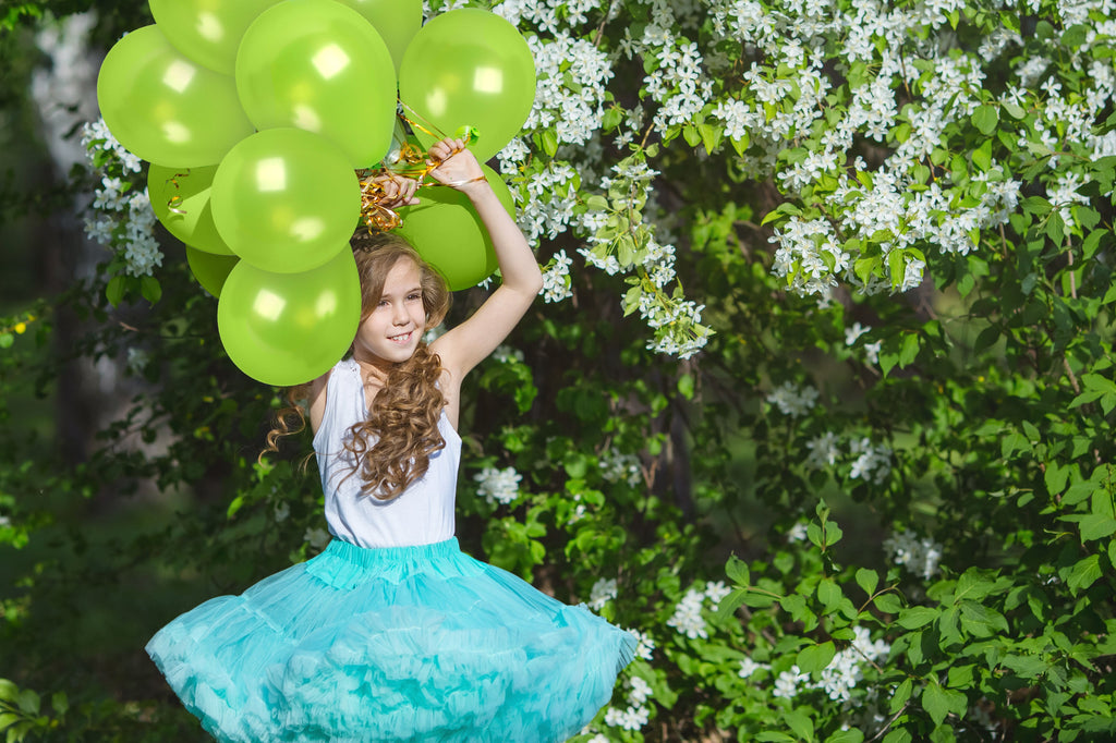 Pearlescent Lime Green Balloons - 12 Inch Latex Balloons