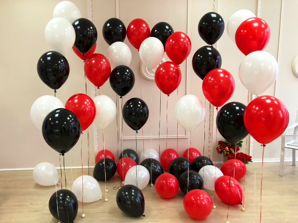 Red Balloons - 12 Inch Latex Balloons