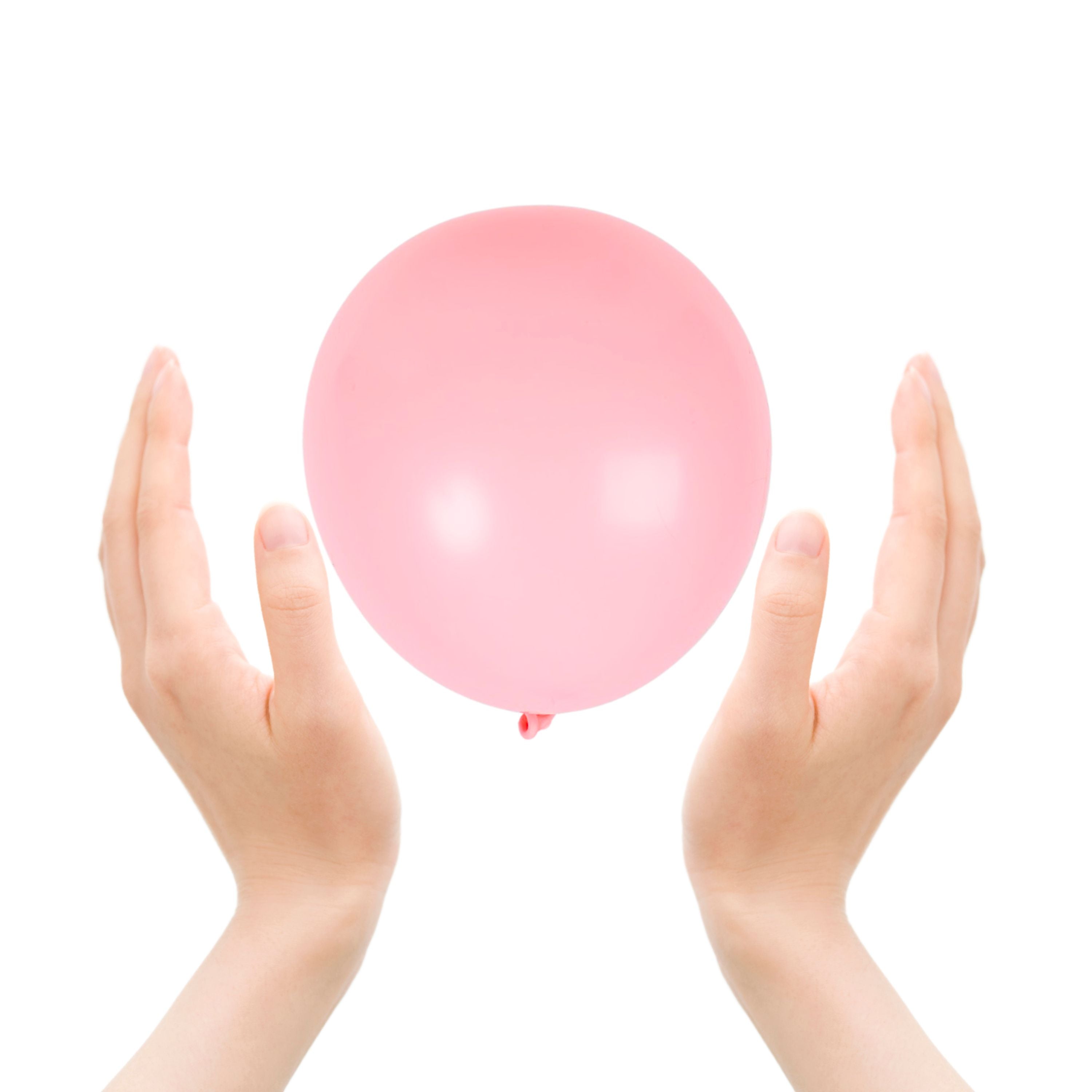 Baby Pink Balloons - 5 Inch Latex Balloons