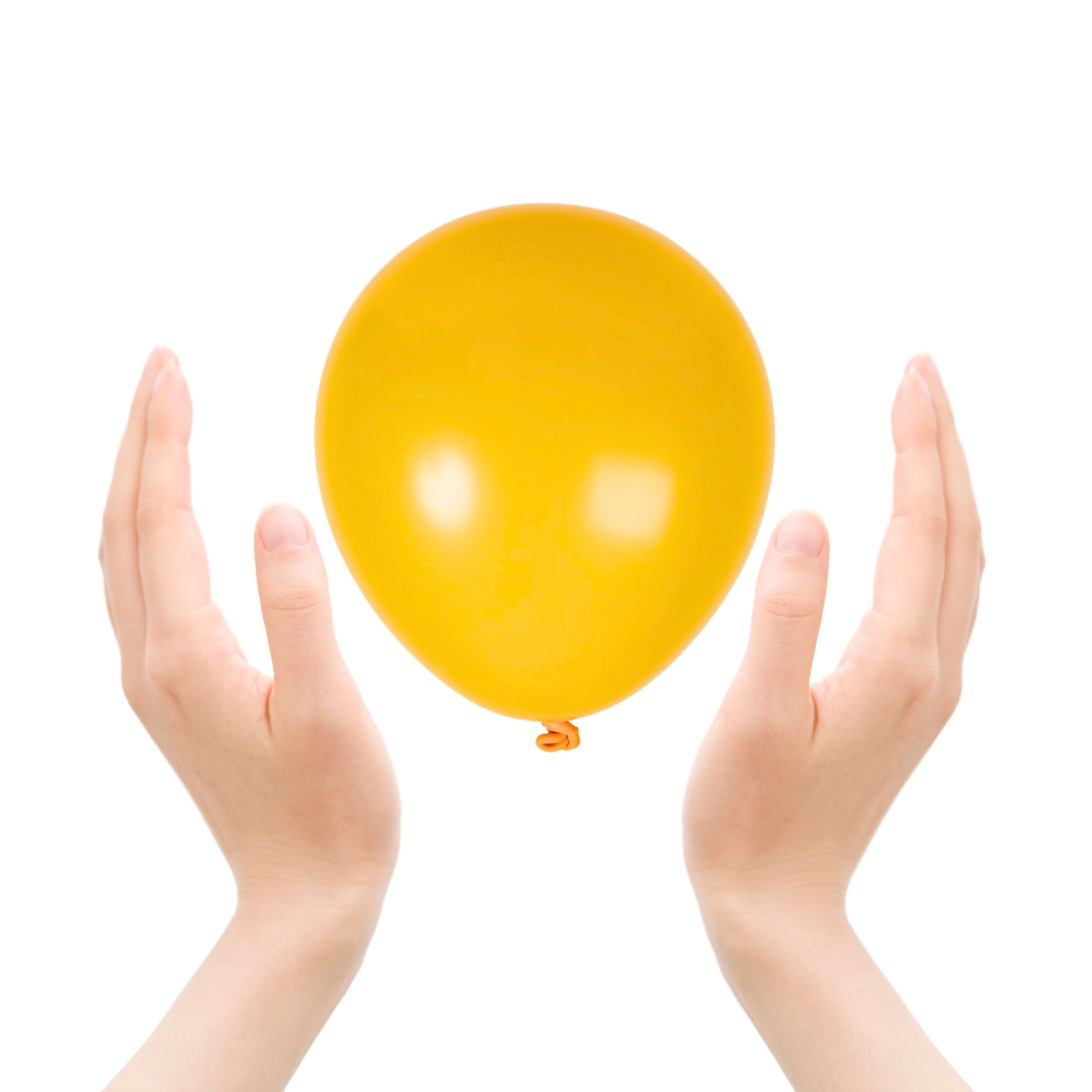 Mustard Yellow Balloons - 5 Inch Latex Balloons