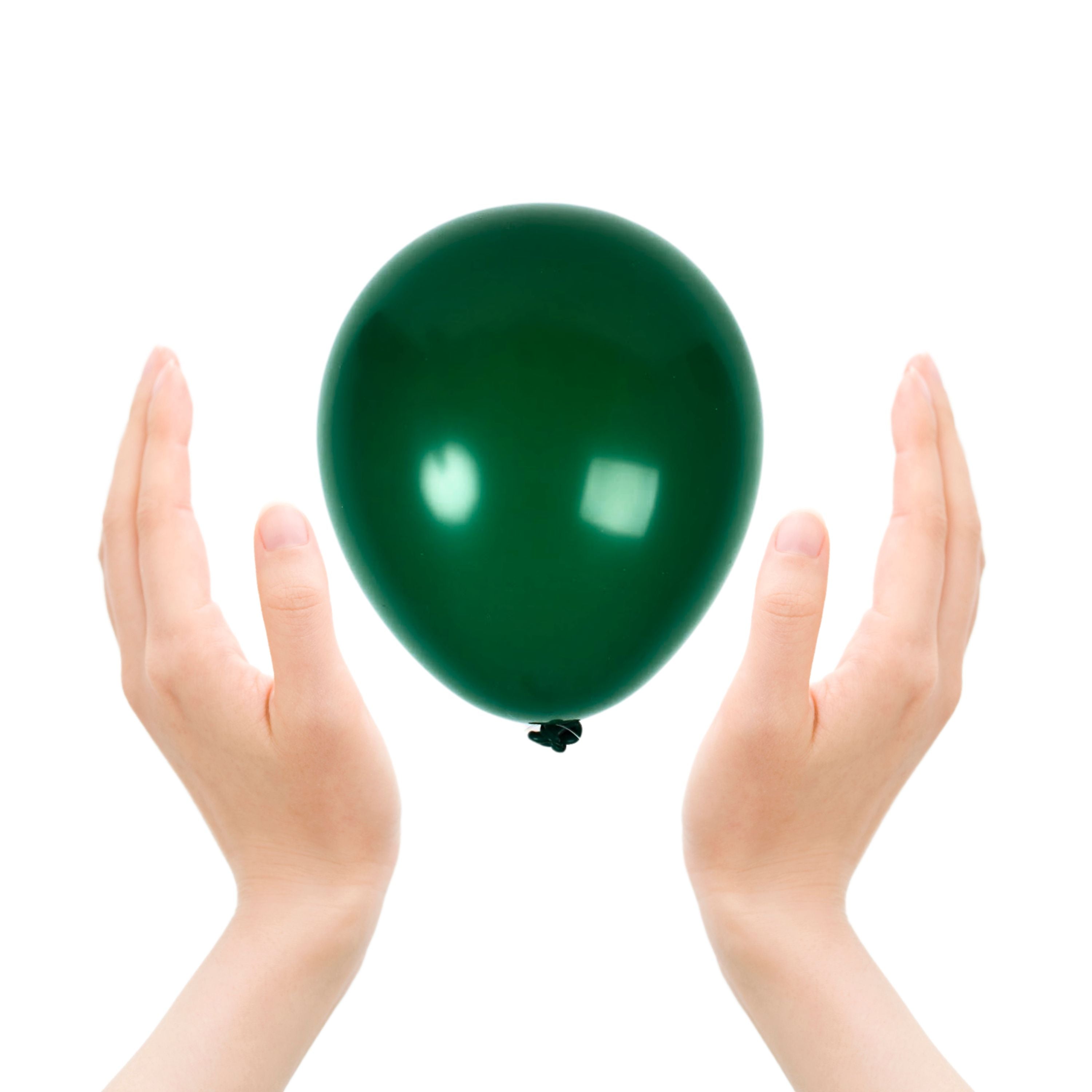 Dark Green Balloons - 5 Inch Latex Balloons