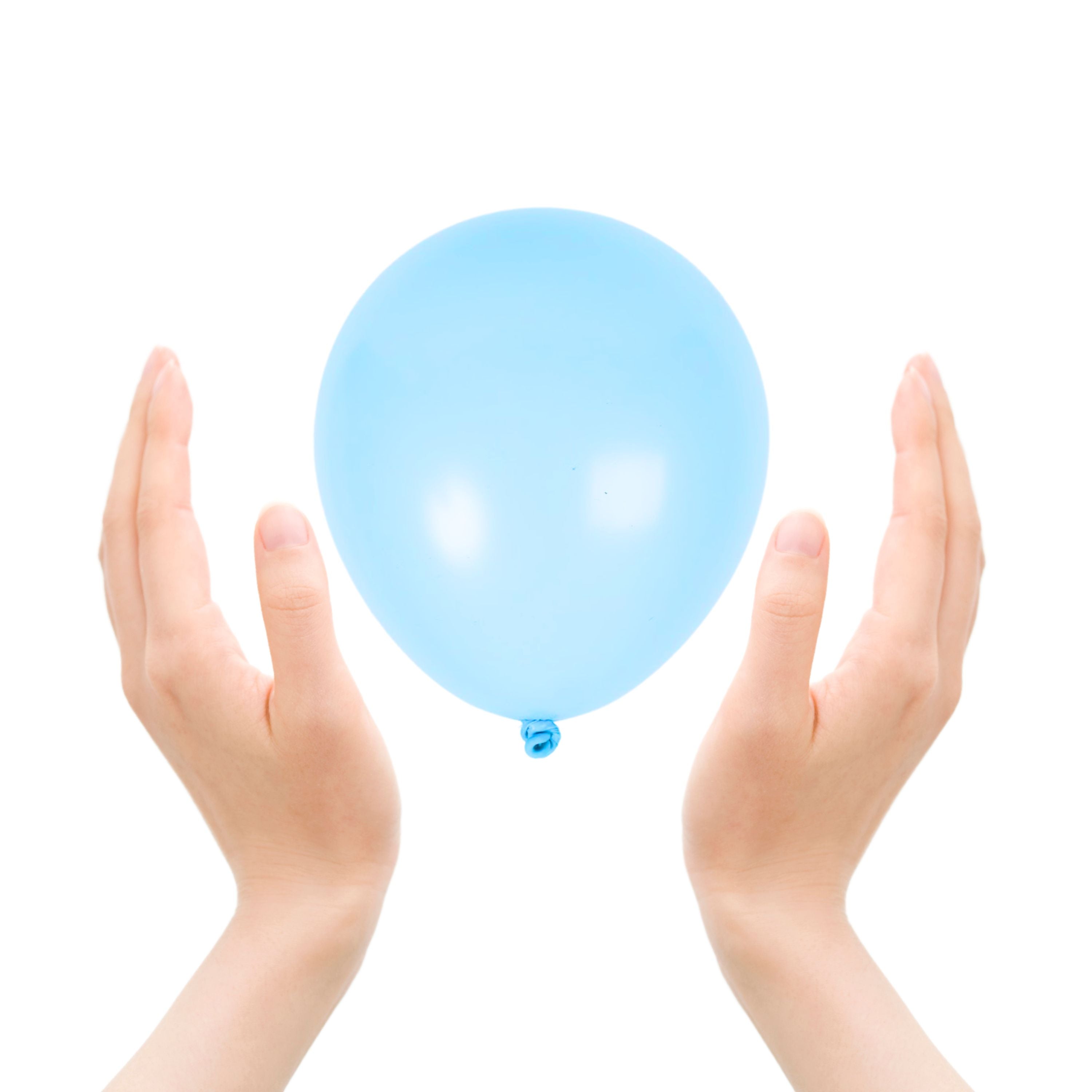 Baby Blue Balloons - 5 Inch Latex Balloons