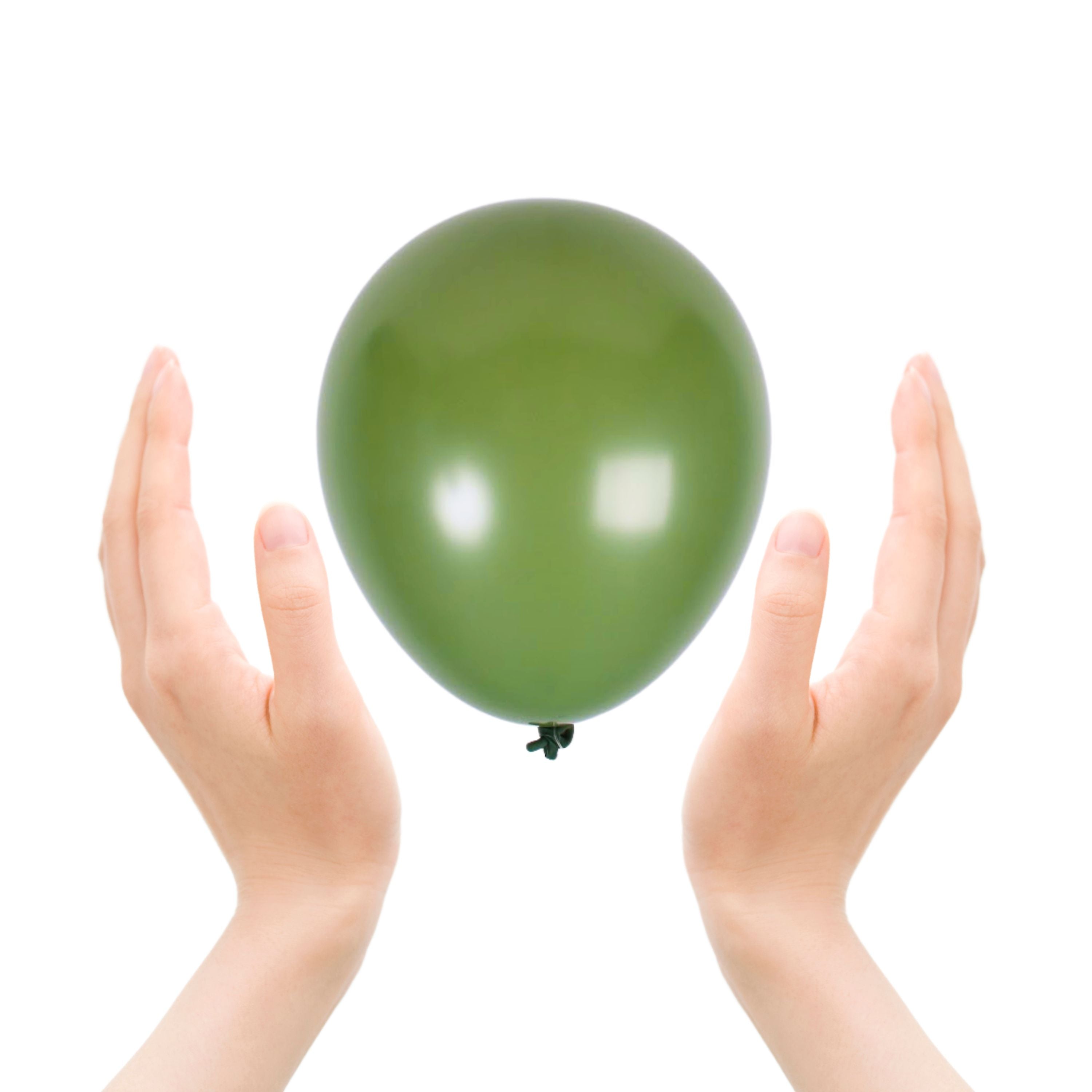 Sage Green Balloons - 5 Inch Latex Balloons