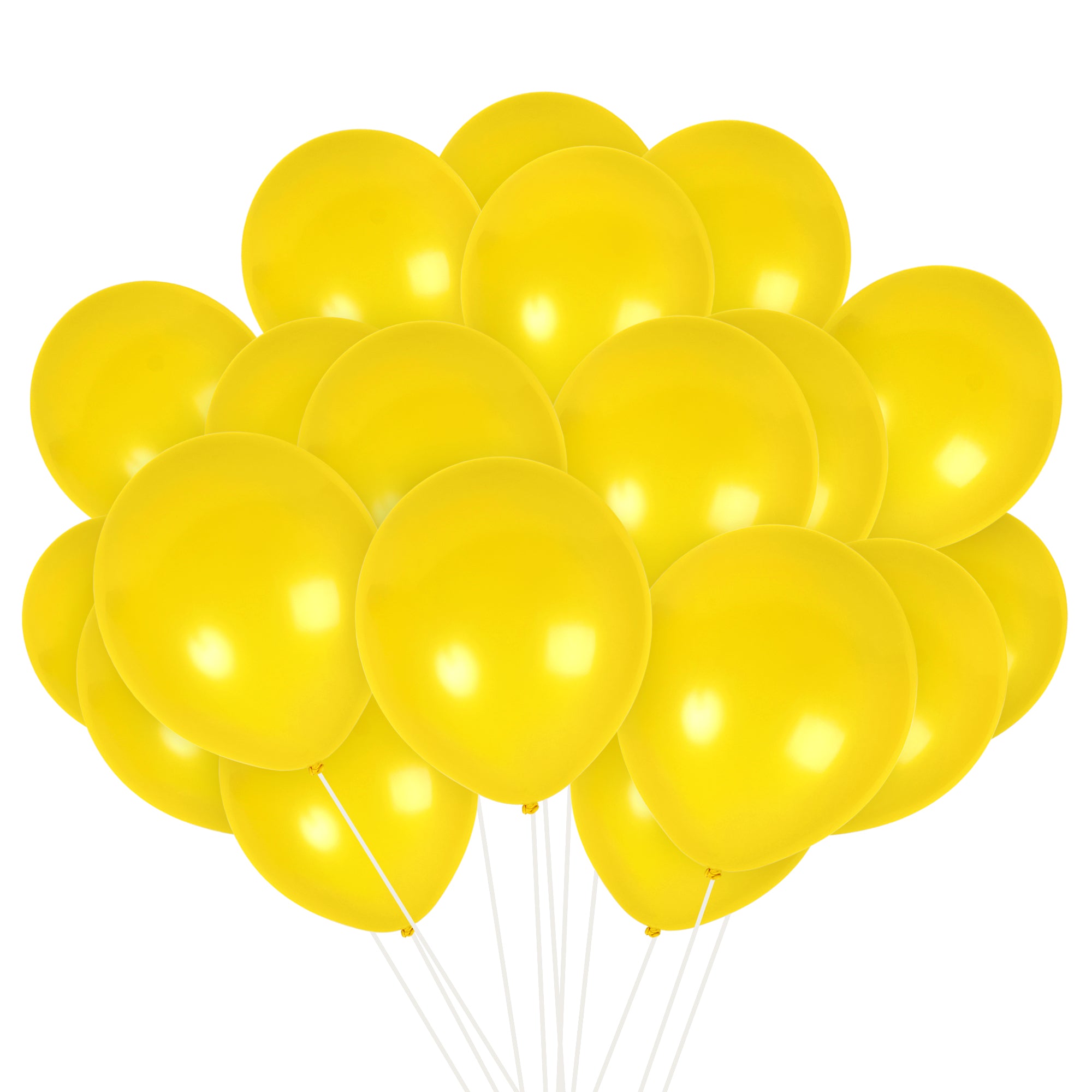 Yellow Balloons - 12 Inch Latex Balloons