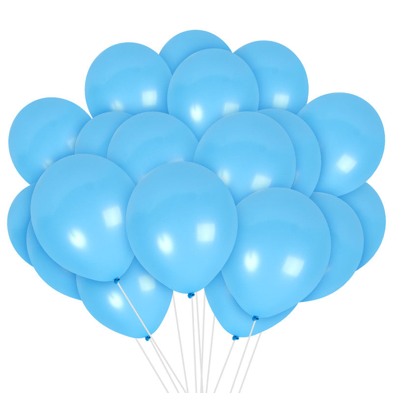 Light Blue Balloons - 12 Inch Latex Balloons