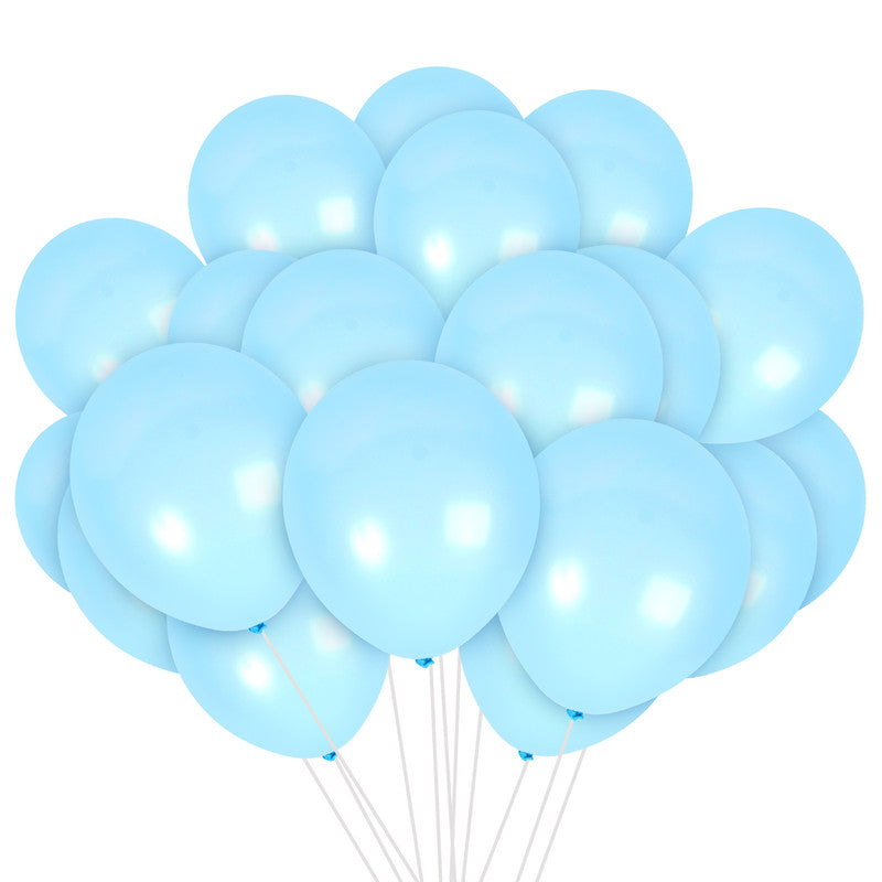 Baby Blue Balloons - 12 Inch Latex Balloons