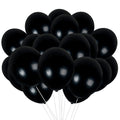 Black Balloons - 12 Inch Latex Balloons