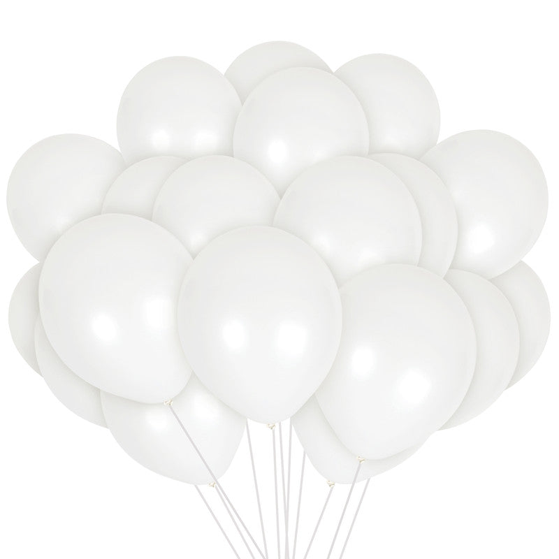 White Balloons - 12 Inch Latex Balloons