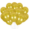 Pearlescent Gold Balloons - 12 Inch Latex Balloons