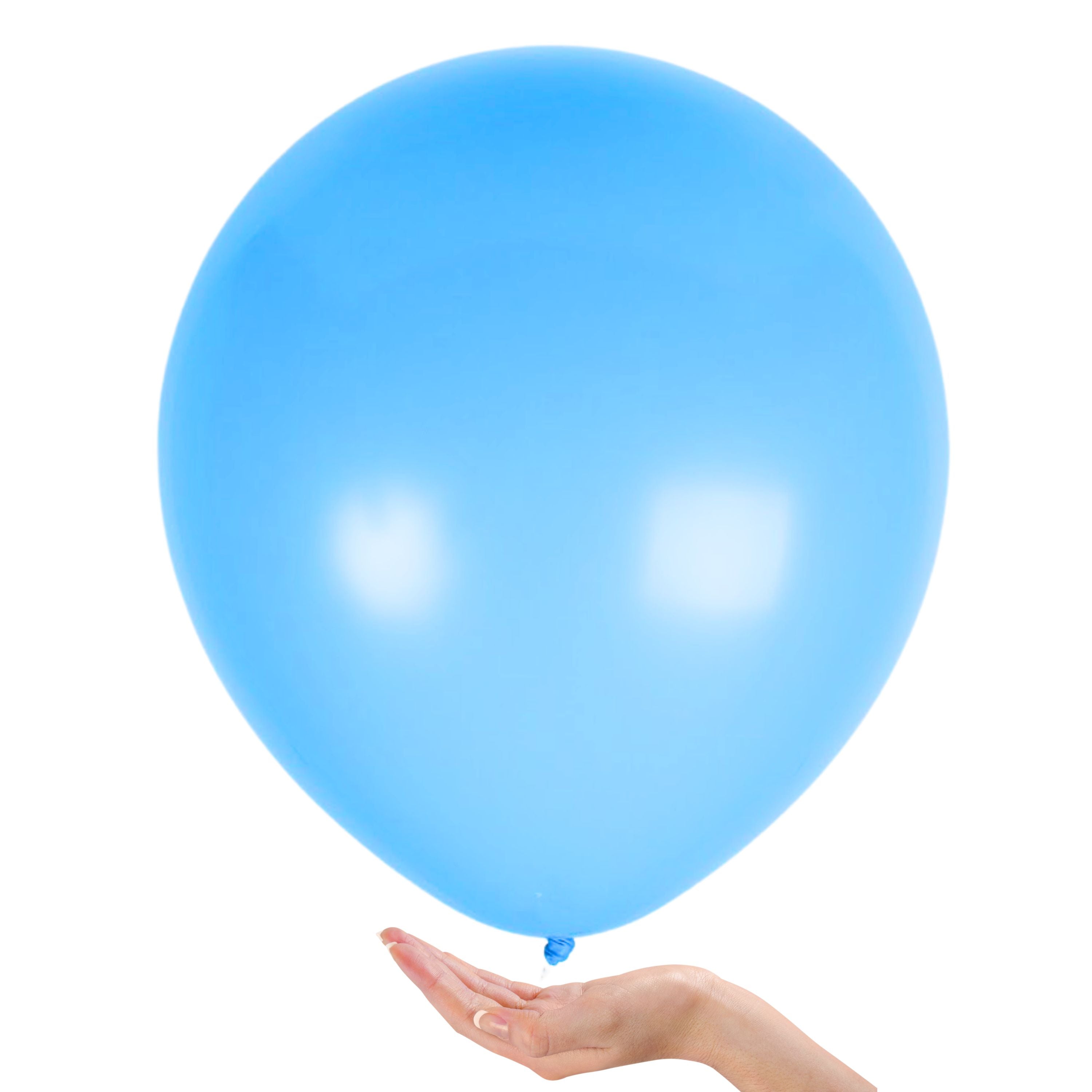 Light Blue Balloons - 18 Inch Latex Balloons