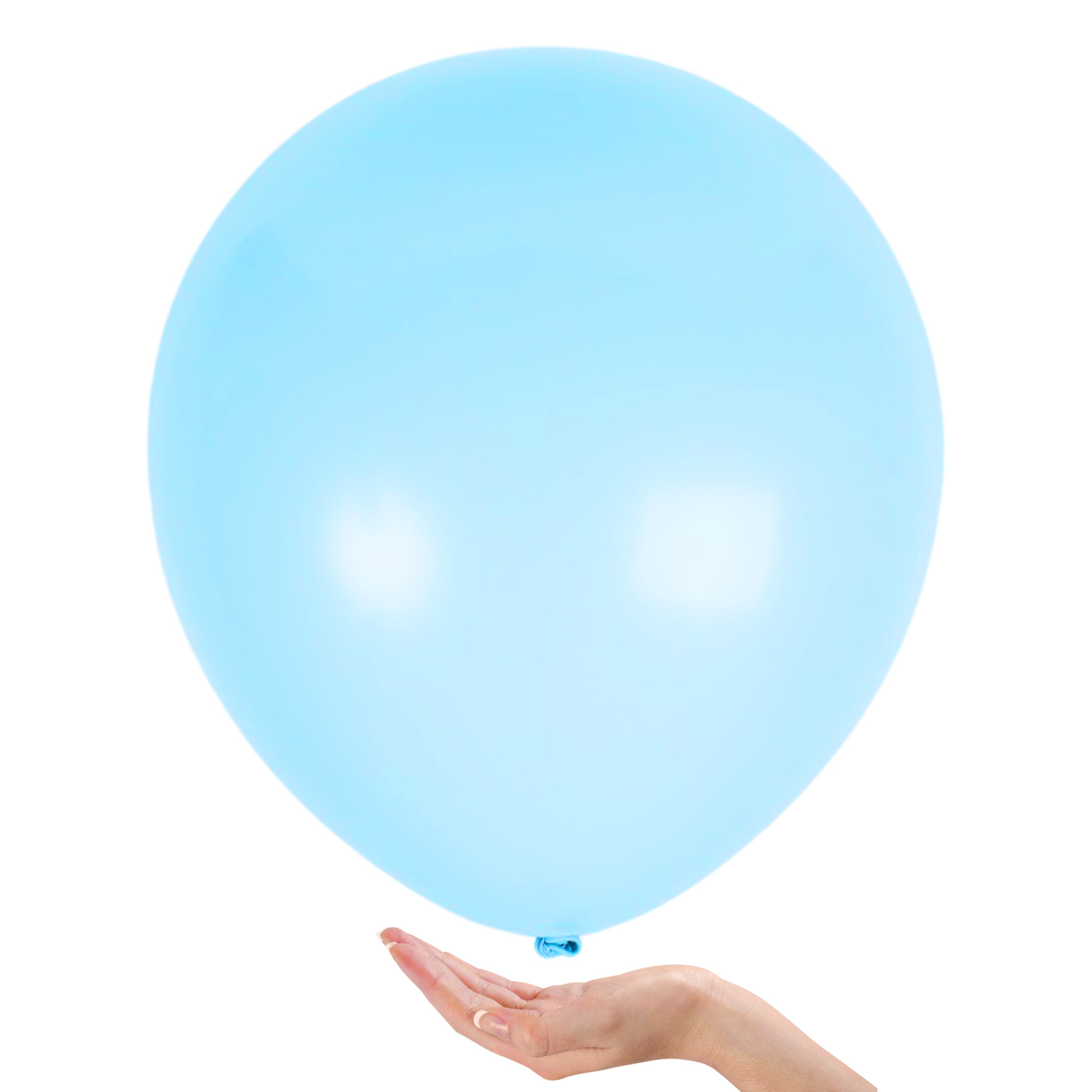 Baby Blue Balloons - 18 Inch Latex Balloons