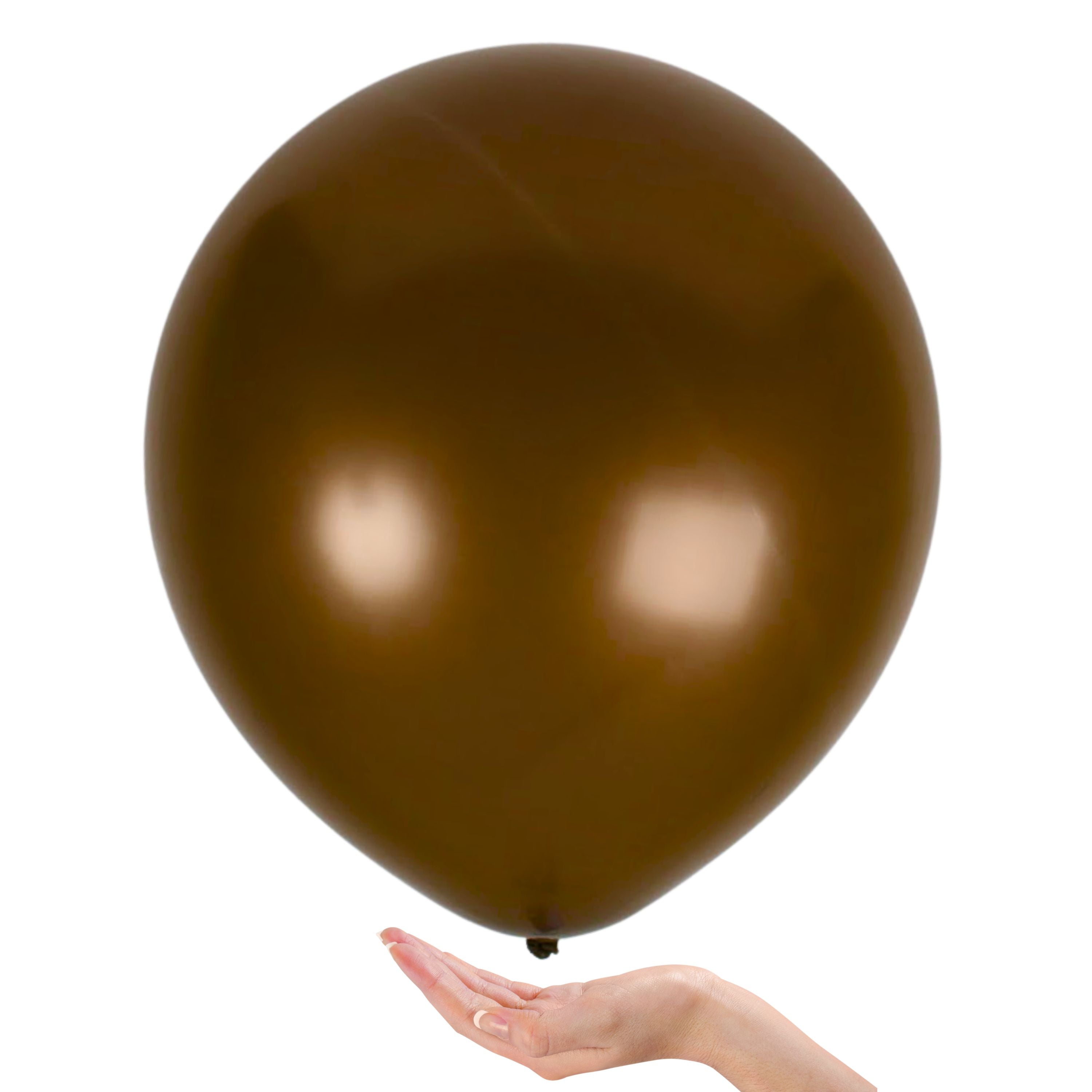 Brown Balloons - 18 Inch Latex Balloons