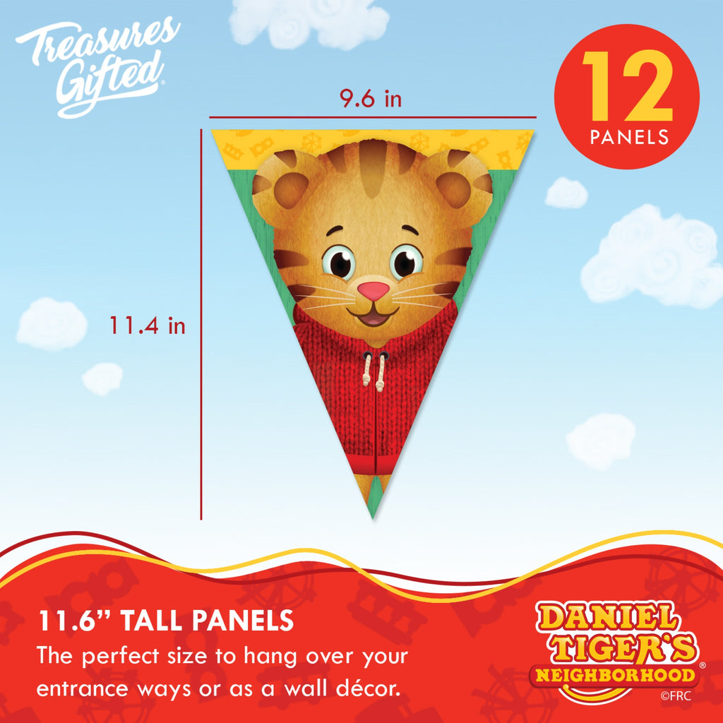 Daniel Tiger Banner & Pennants Kit - Daniel Tiger Birthday Supplies