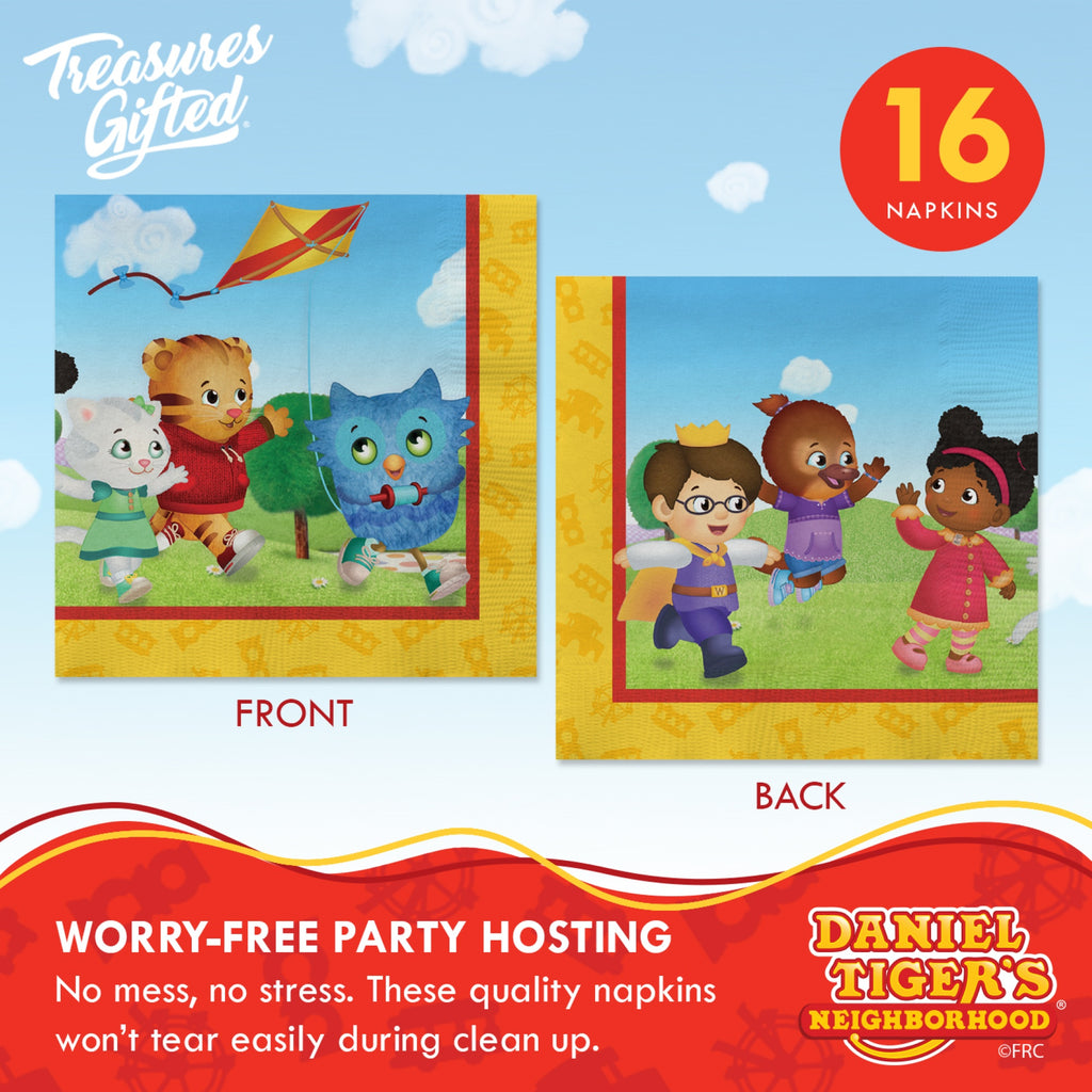 Daniel Tiger Birthday Supplies Ultimate Set for 16 Guests