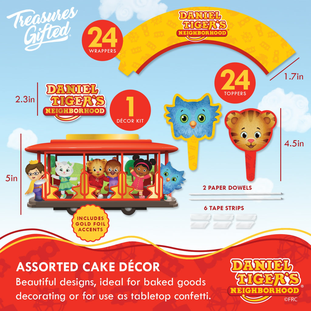 Daniel Tiger Birthday Supplies Ultimate Set for 16 Guests