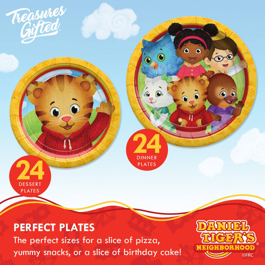 Daniel Tiger Birthday Supplies Ultimate Set for 24 Guests