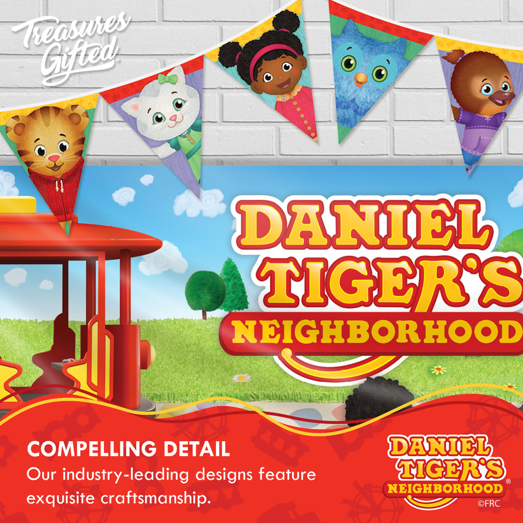 Daniel Tiger Backdrop - Daniel Tiger Birthday Supplies
