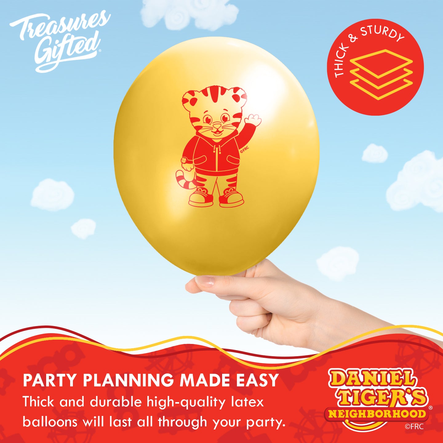 Daniel Tiger Balloons - Daniel Tiger Birthday Supplies