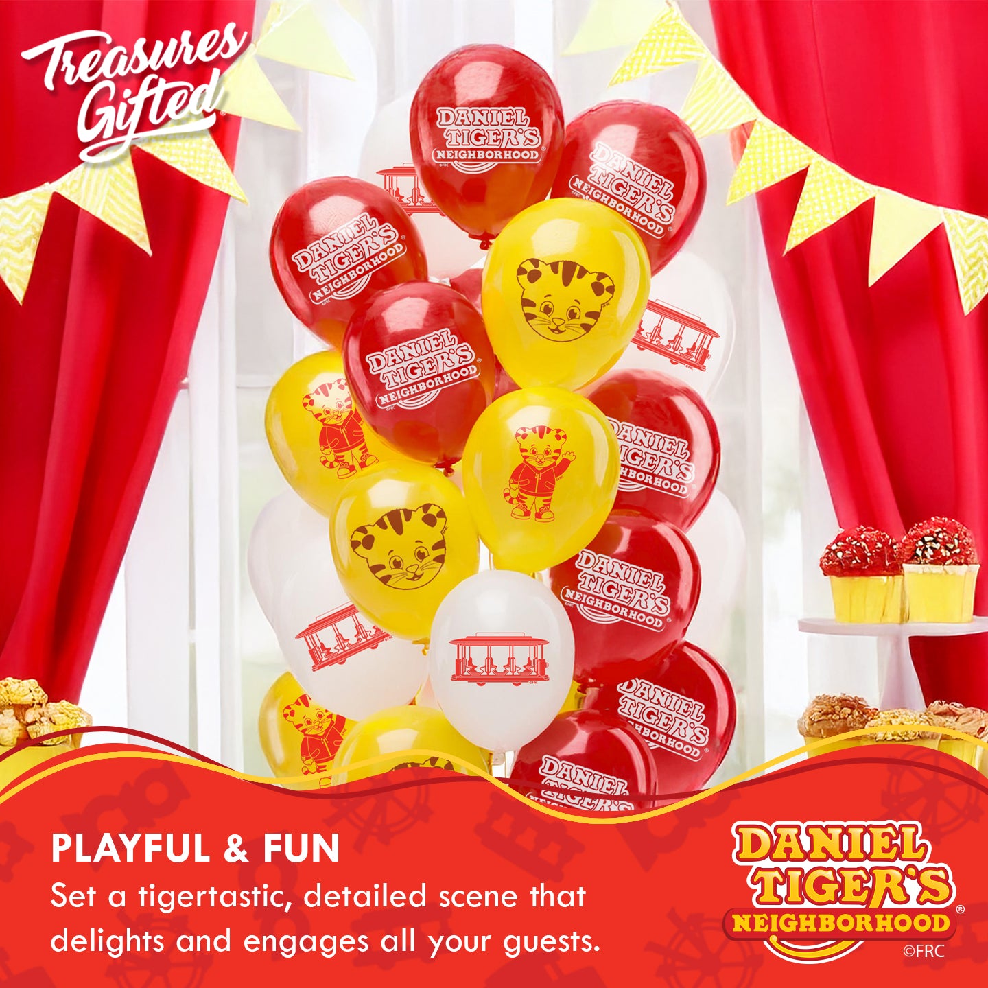 Daniel Tiger Balloons - Daniel Tiger Birthday Supplies