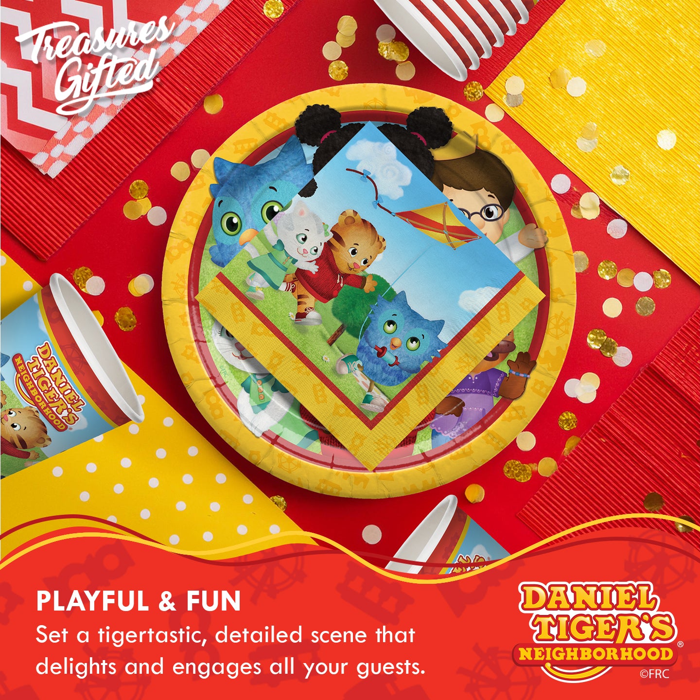 Daniel Tiger Napkins - Daniel Tiger Birthday Supplies