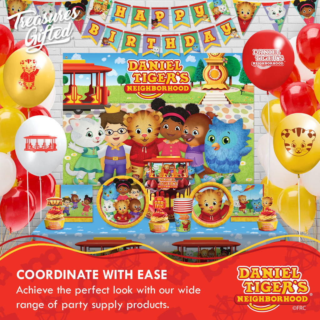 Daniel Tiger Plates 9in - Daniel Tiger Birthday Supplies