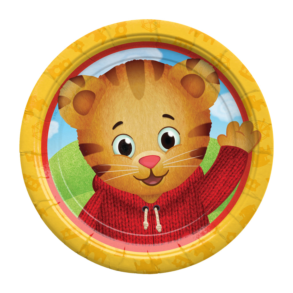 Daniel Tiger Plates 7in - Daniel Tiger Birthday Supplies