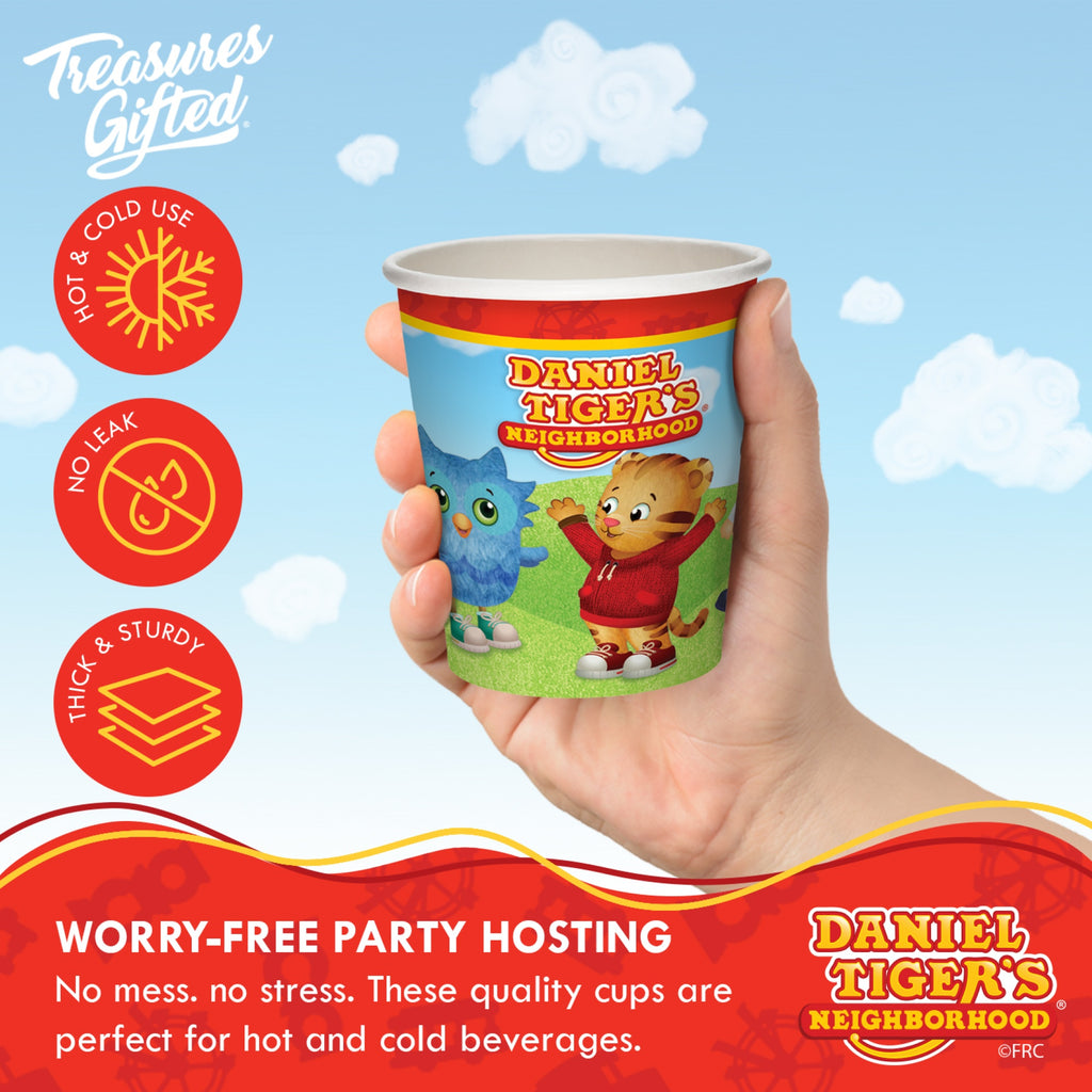 Daniel Tiger Cups - Daniel Tiger Birthday Supplies