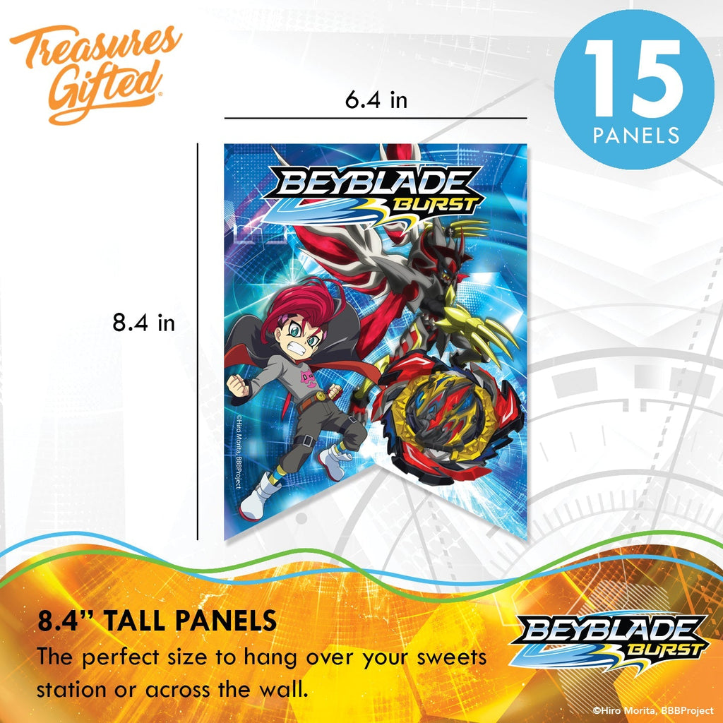 BEYBLADE Birthday Banner - BEYBLADE Party Supplies