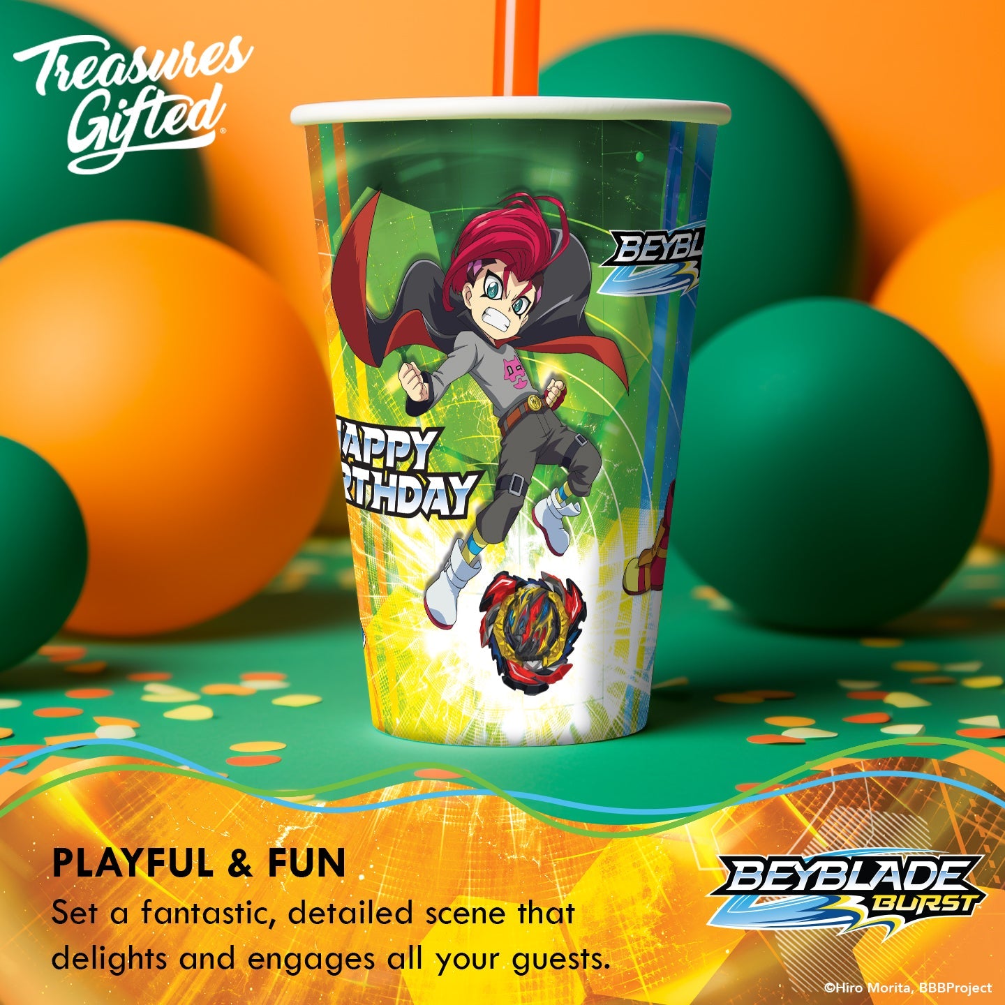 BEYBLADE Cups - BEYBLADE Party Supplies