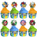 BEYBLADE Cupcake Toppers & BEYBLADE Cupcake Wrappers