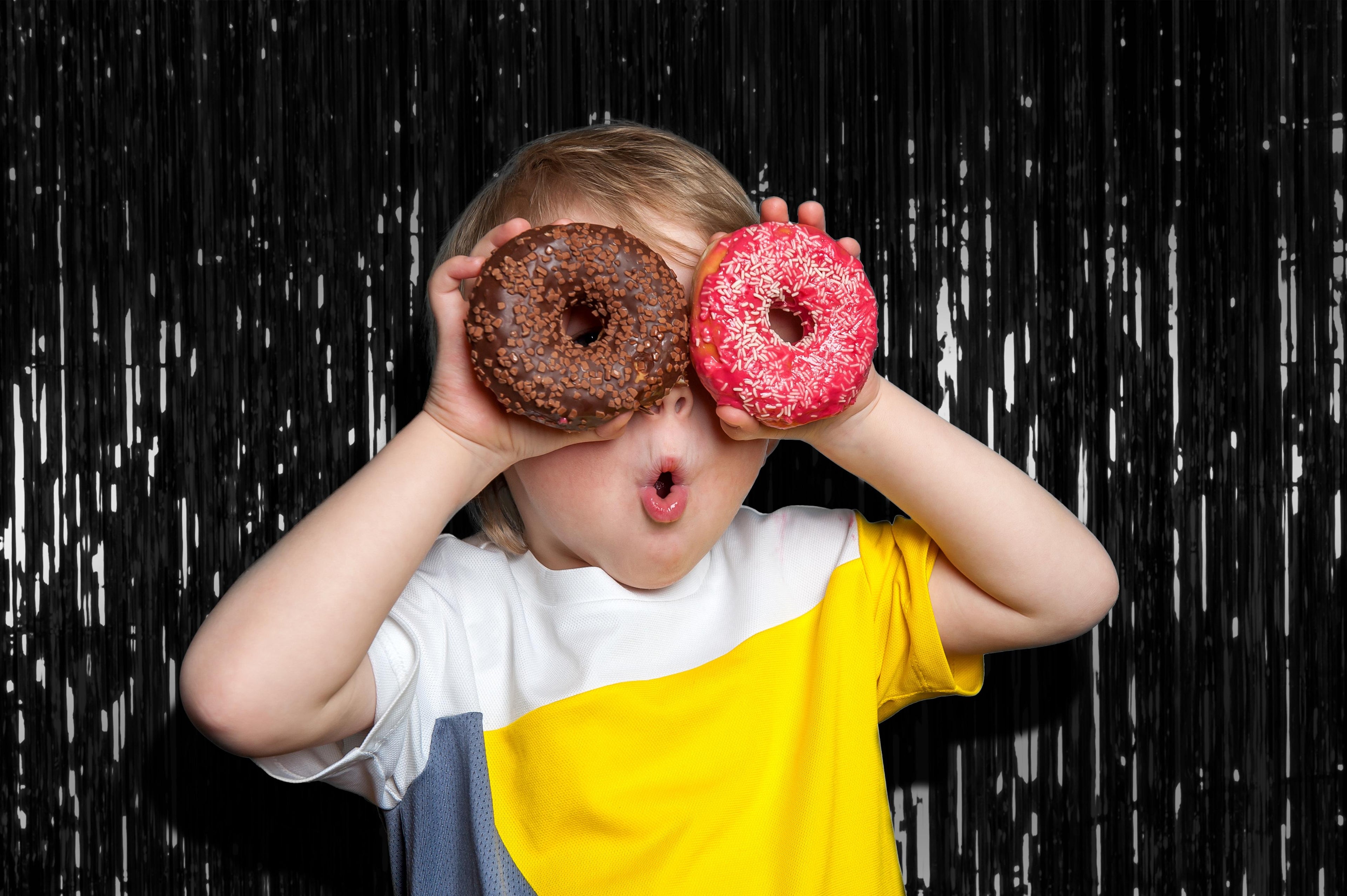 Black Foil Fringe Curtain - 3ft x 8ft Tinsel Curtain