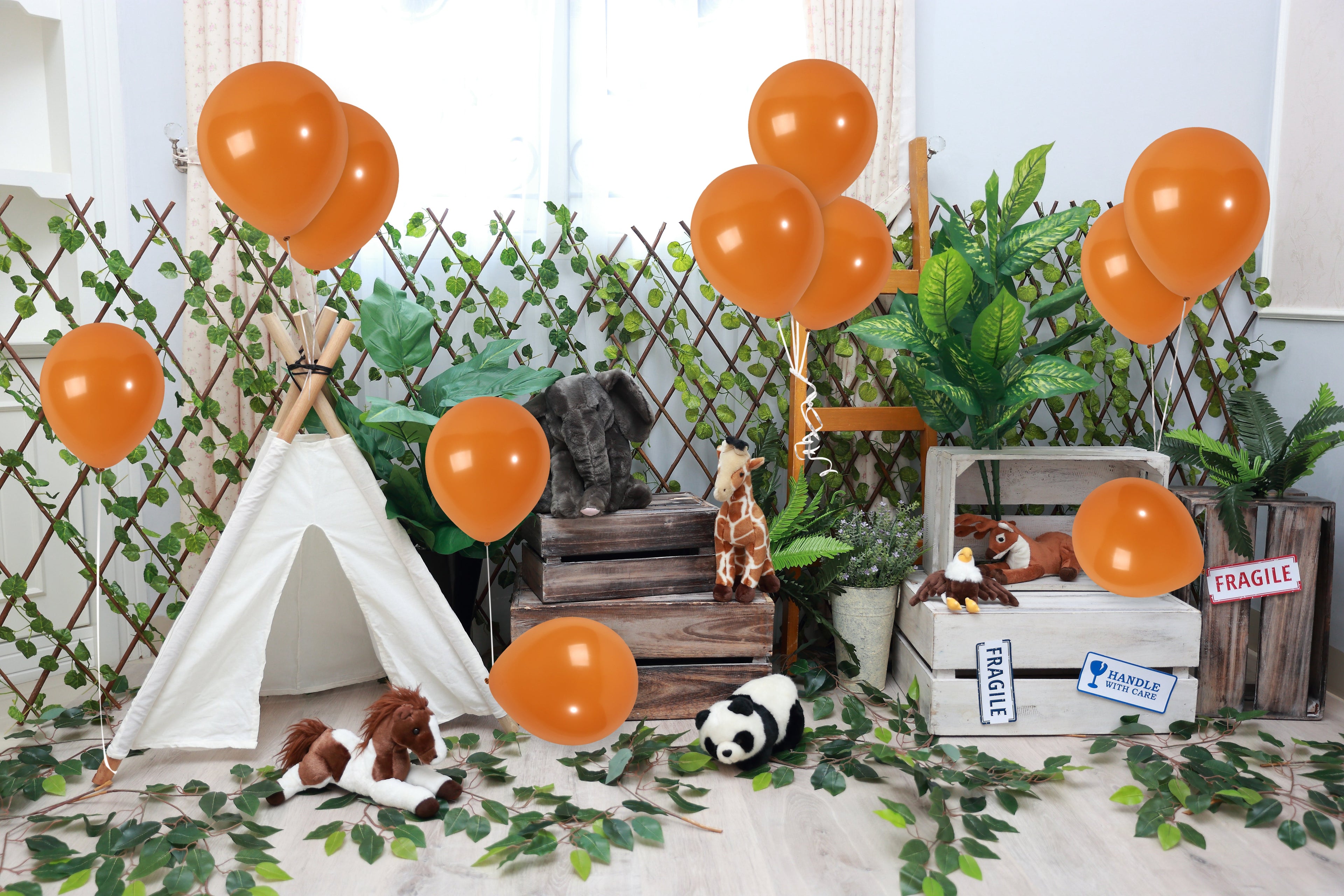 Chocolate Balloons - 10 Inch Latex Balloons