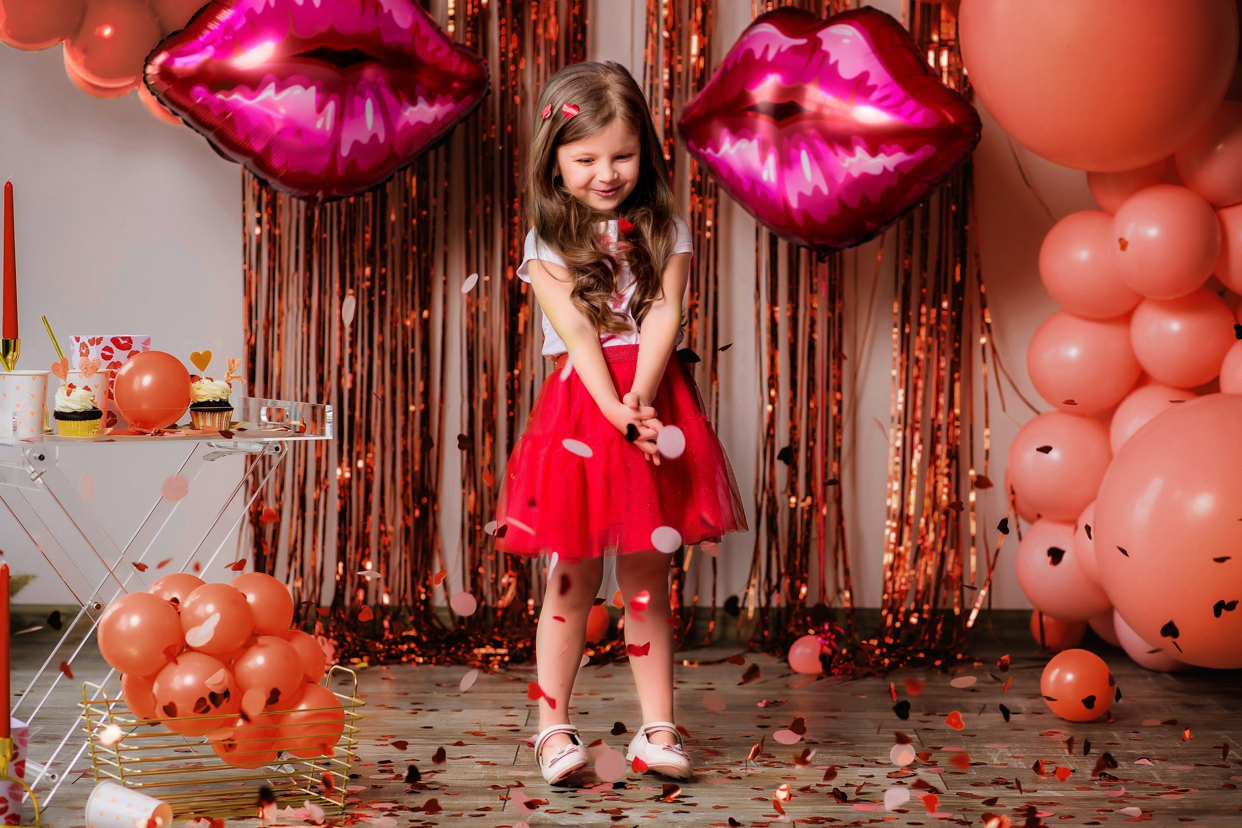 Coral Pink Balloons - 10 Inch Latex Balloons