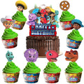 Dino Ranch Party Supplies - Cake Topper Set