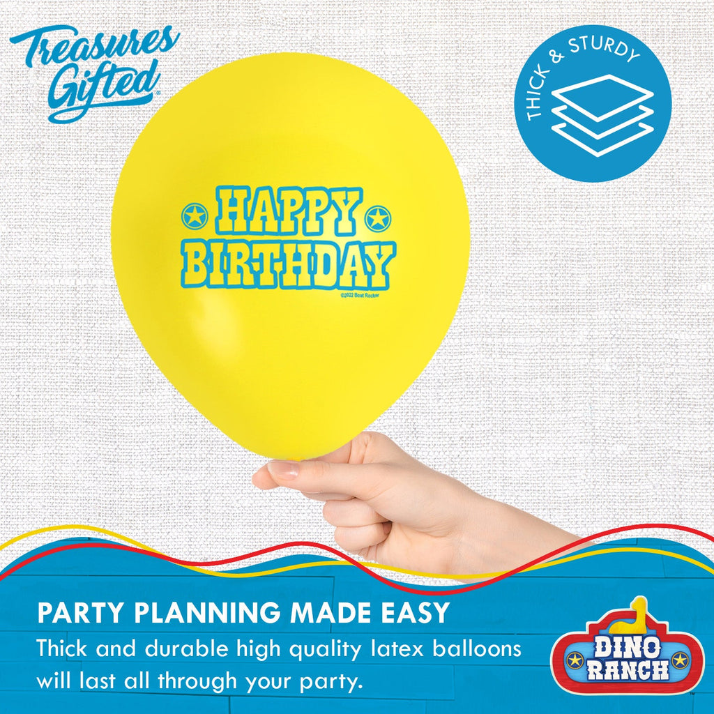 Dino Ranch Party Supplies - Balloons