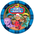 Dino Ranch Party Supplies - Dessert Plates