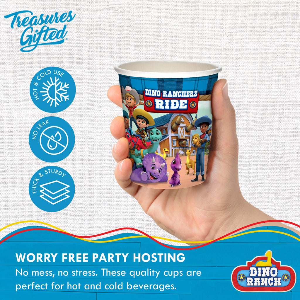 Dino Ranch Party Supplies - Cups