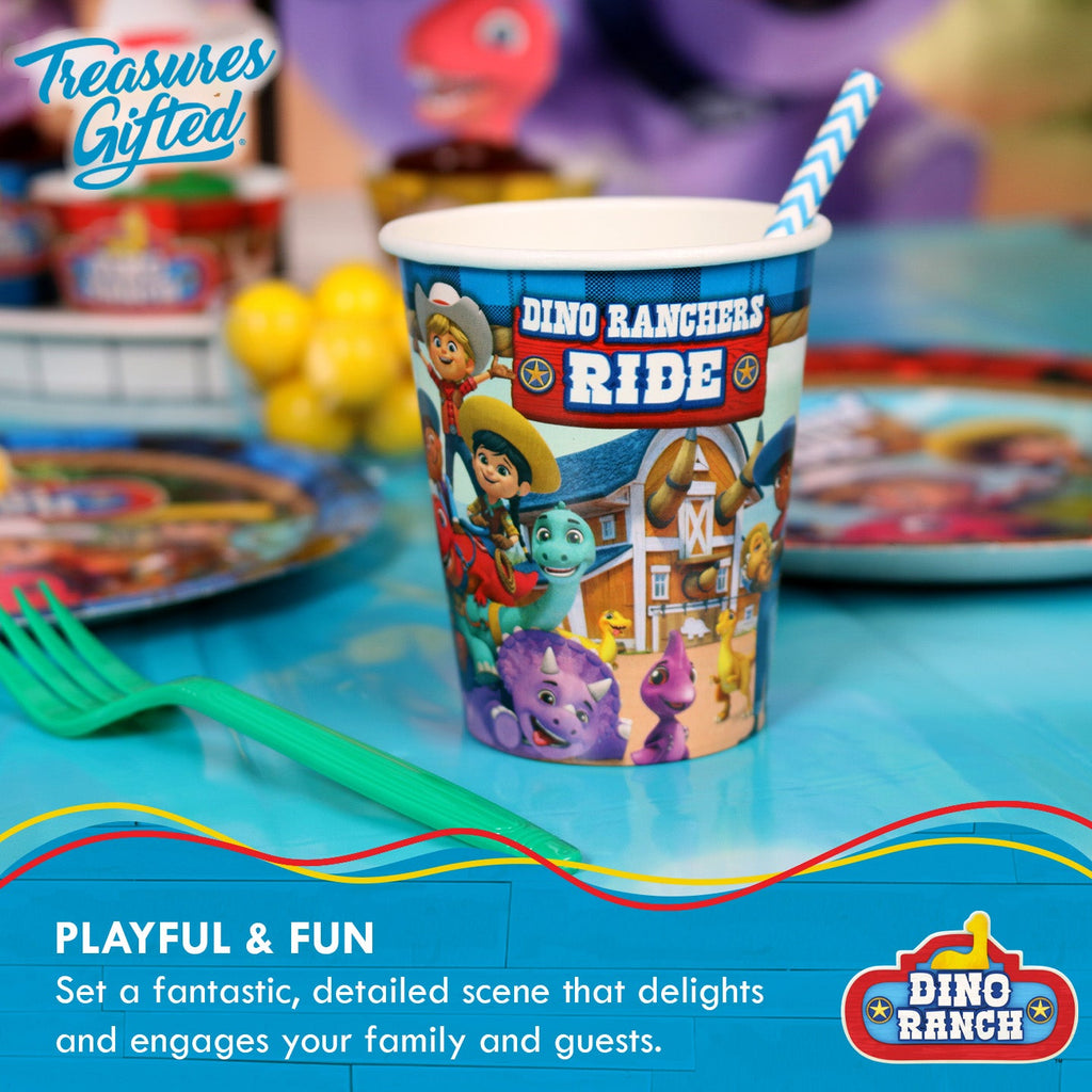 Dino Ranch Party Supplies - Cups