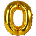 40 Inch Gold Foil Number Balloon