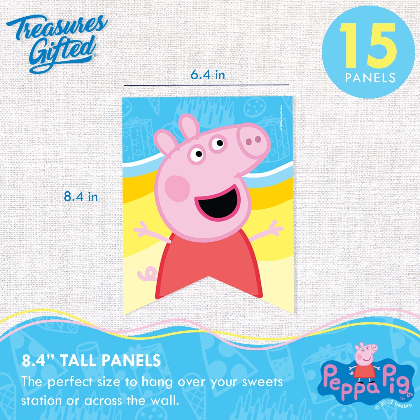 Peppa Pig Banner - Peppa Pig Birthday Decorations