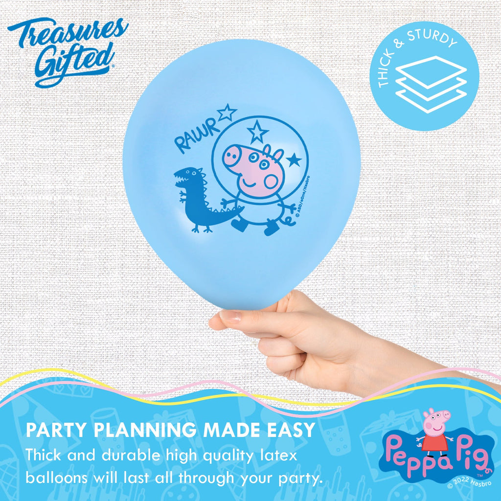 Peppa Pig Balloons Bouquet - Peppa Pig Party Supplies