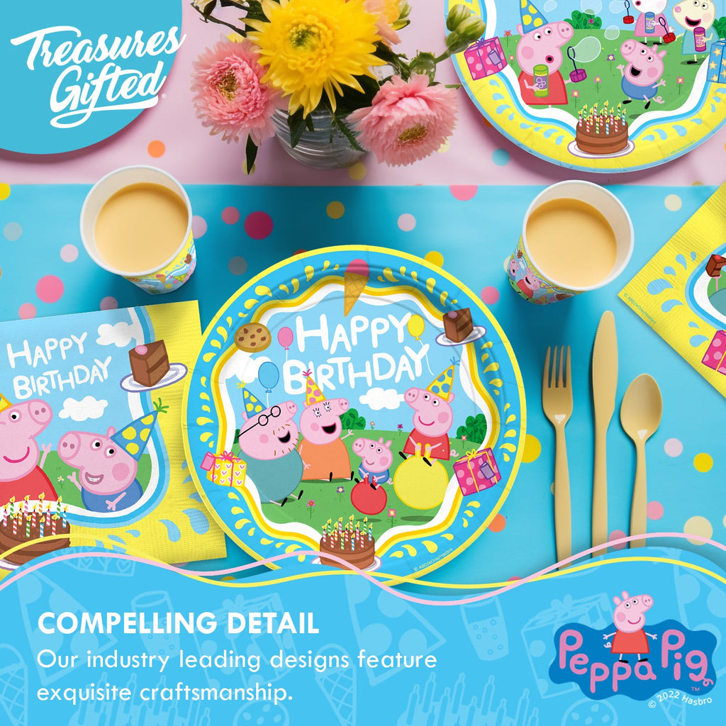 Peppa Pig Balloons Bouquet - Peppa Pig Party Supplies