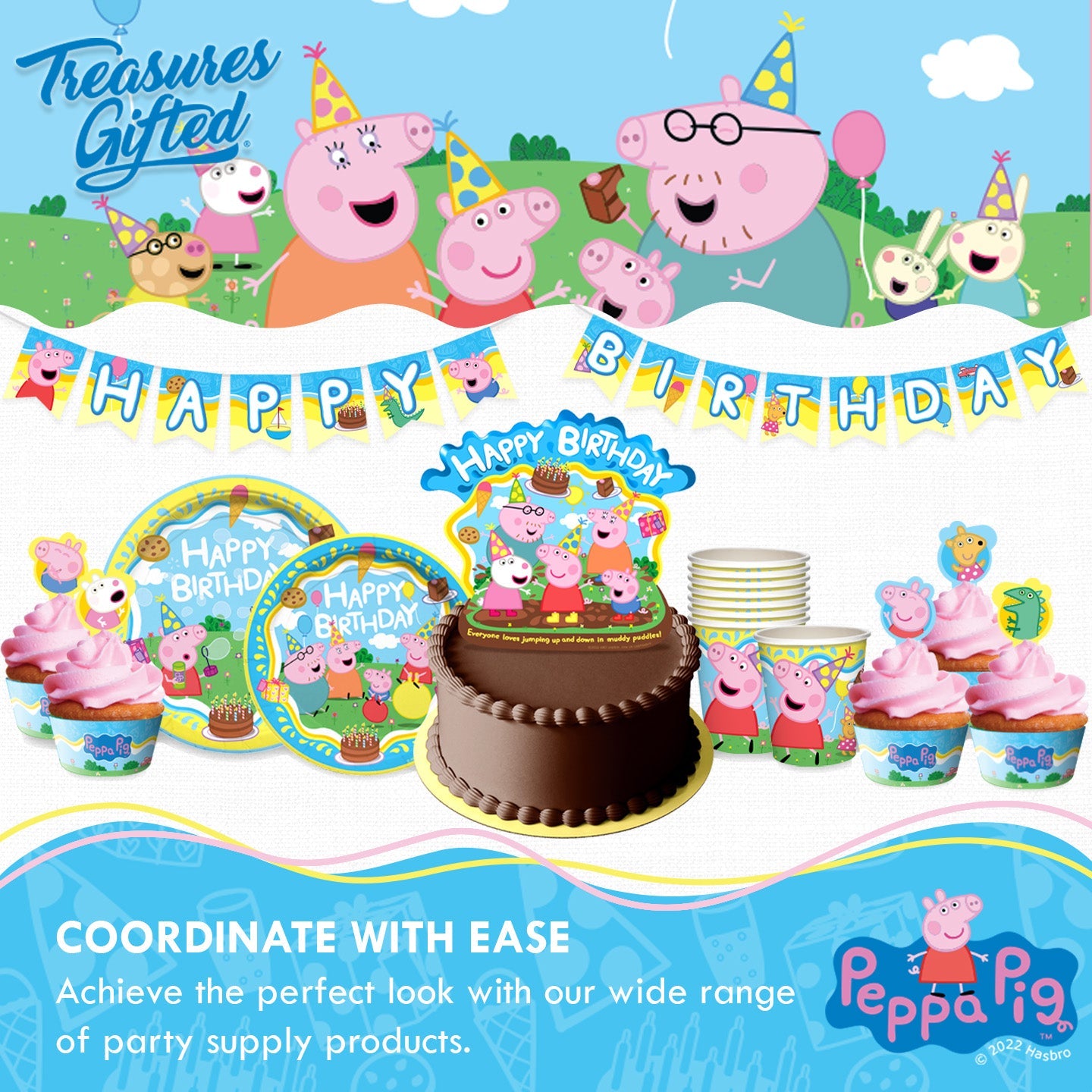 Peppa Pig Cups - Peppa Pig Party Supplies