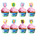 Peppa Pig Cupcake Toppers & Peppa Pig Cupcake Wrappers
